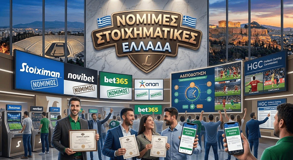 Οι καλύτερες και πιο αξιόπιστες νΝομιμεσ Στοιχηματικεσ Ellada